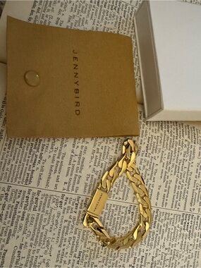 Jenny Bird Gold Chunky Link Bracelet